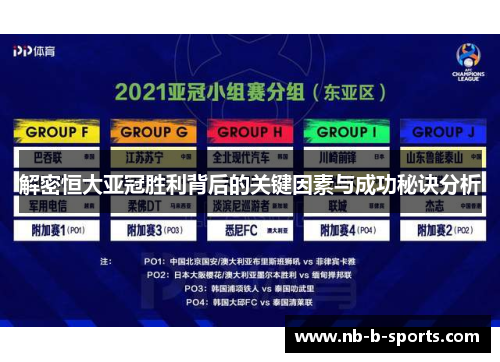 解密恒大亚冠胜利背后的关键因素与成功秘诀分析